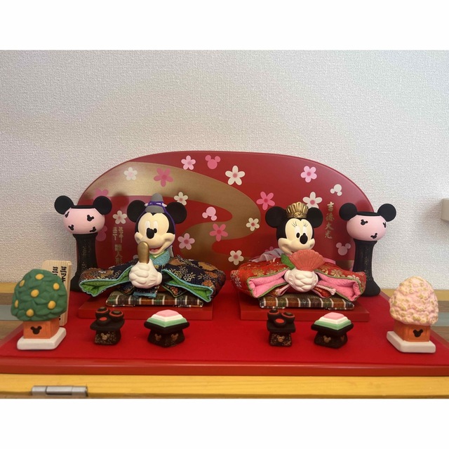 みかんさま専用☆最終価格☆美品☆ディズニー 吉徳 ひな人形