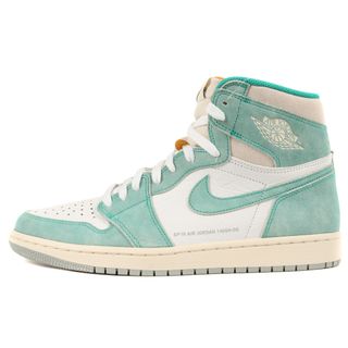 ナイキ(NIKE)のNIKE ナイキ AIR JORDAN 1 RETRO HIGH OG TURBO GREEN (555088-311) 2019年 エアジョーダン1 レトロ ハイ ターボグリーン セイルホワイト サイズ：US10.5 28.5cm スニーカー【メンズ】(スニーカー)