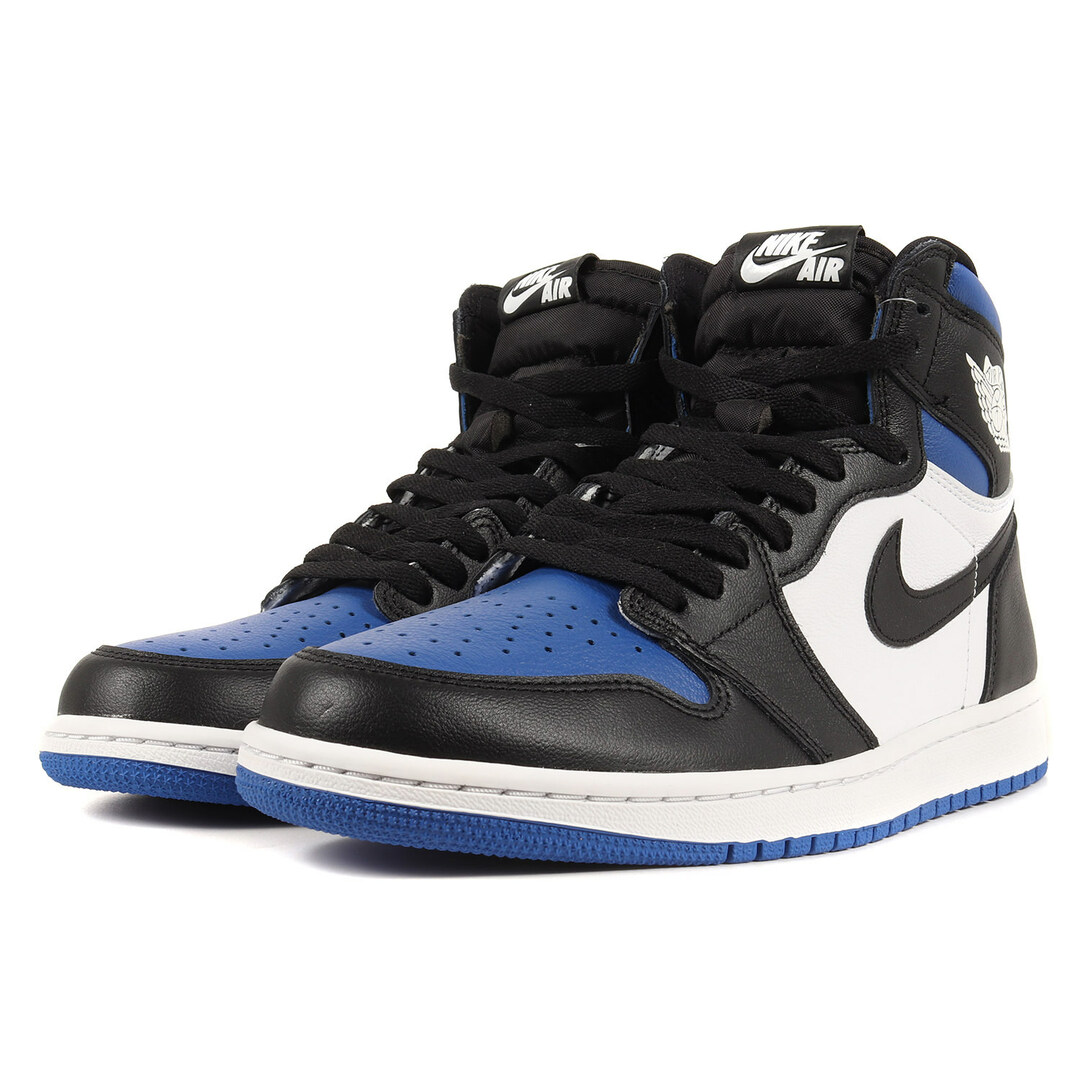 NIKE ナイキ AIR JORDAN 1 RETRO HIGH OG ROYAL TOE (555088-041) 2020年 エアジョーダン1 レトロ ハイ ブラック ホワイト ゲームロイヤル サイズ：US10.5 28.5cm スニーカー 【メンズ】