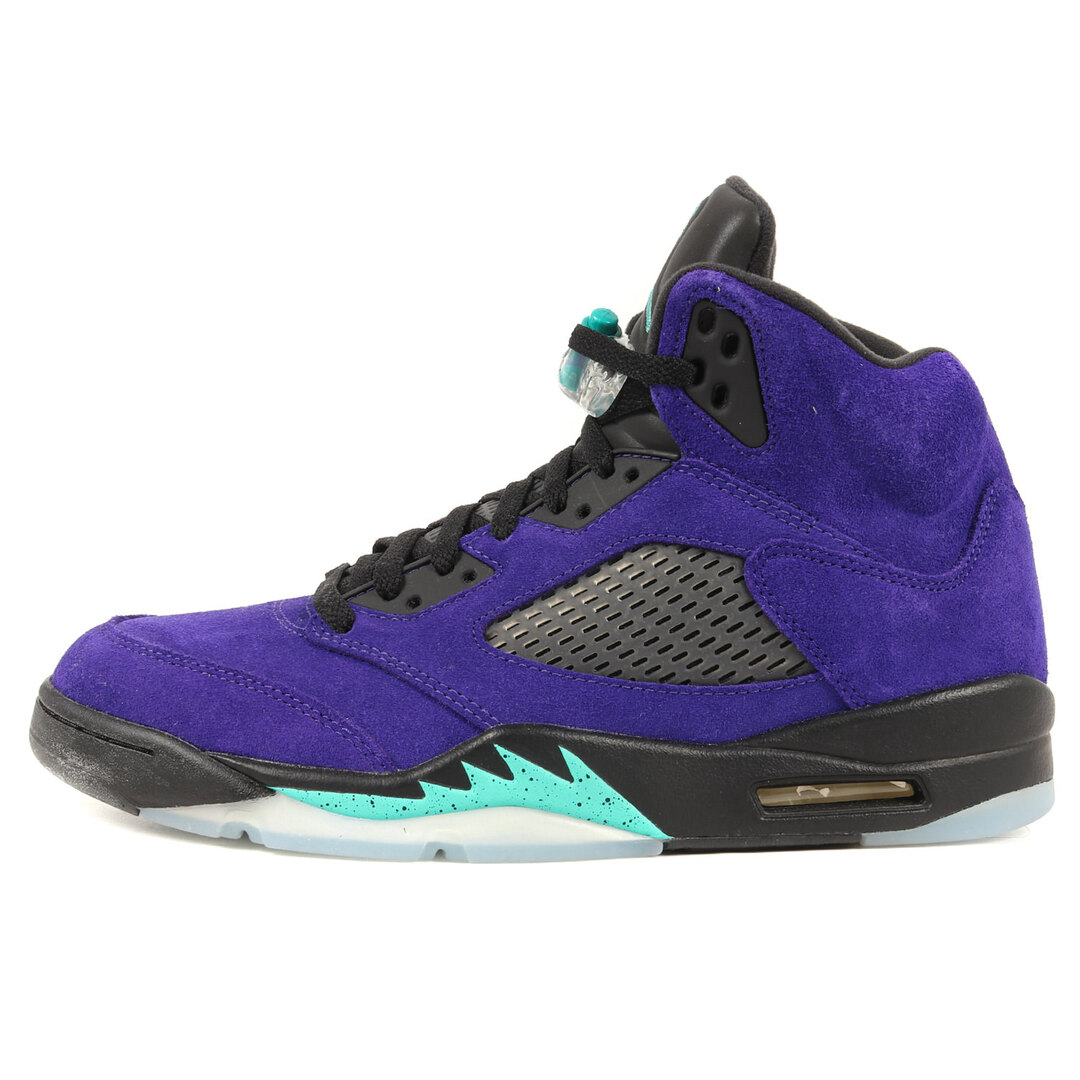 NIKE ナイキ AIR JORDAN 5 RETRO ALTERNATE GRAPE (136027-500) エアジョーダン 5 レトロ オルタネートグレープ グレープアイス ニューエメラルド サイズ：US10 28.0cm スニーカー【メンズ】靴/シューズ