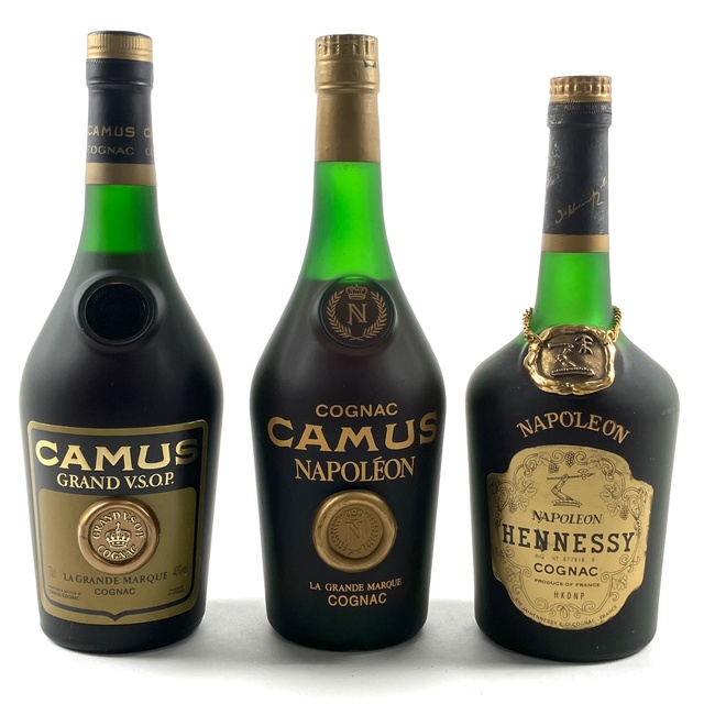 3本 CAMUS Hennessy コニャック