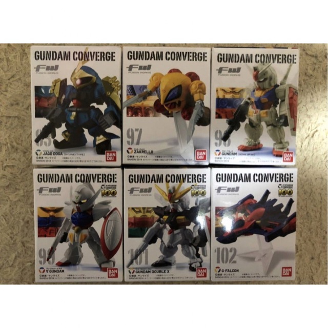 エンタメ/ホビーガンダムコンバージ 83 97 98 99 101 102 全6種類セット　新品