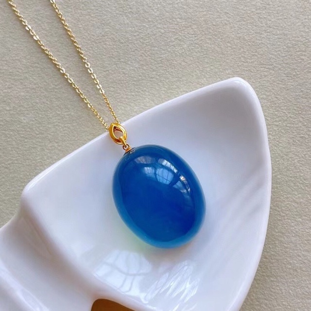 ⭐︎【高級】天然 アクアマリン ネックレス 40g thomasblomhansen.com