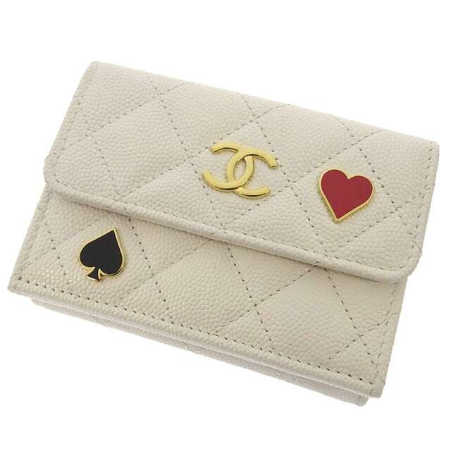 高品質】 シャネル - CHANEL 三つ折り財布 財布 CHANEL AP3081