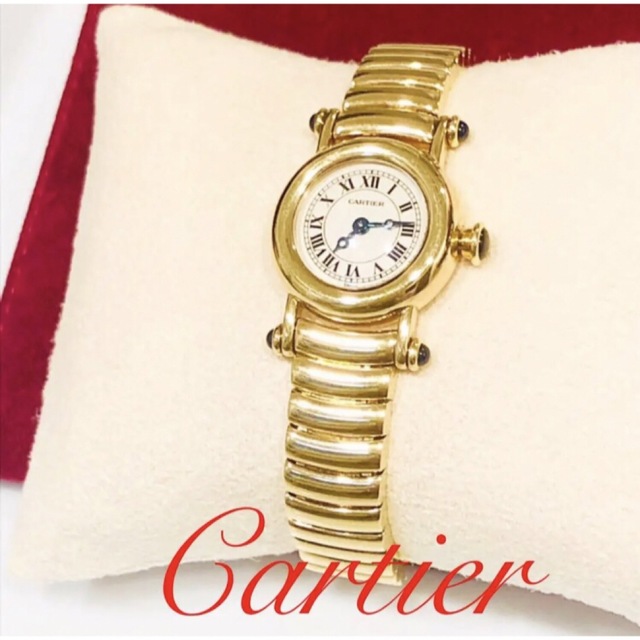 Cartier - 美品★カルティエ★時計★ミニディアボロ★18金★18K★ディアボロ★金無垢