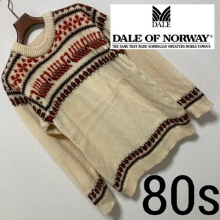 80s Vintage■DALE OF NORWAY■ノルディックニットセーター(ニット/セーター)