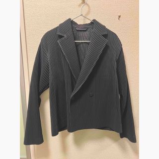 ISSEY MIYAKE(ダブル ・ テーラードジャケット)のフリマ ISSEY MIYAKE(ダブル ・ テーラードジャケット)のフリマ