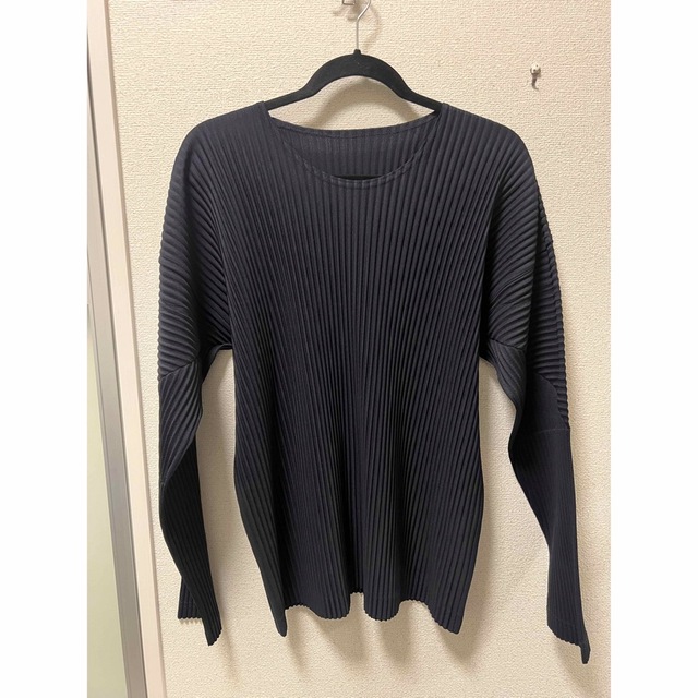 上品な極美品】 issey miyake HOMME PLISSE プリーツロンT Tシャツ