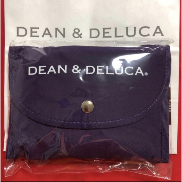 DEAN & DELUCA(ディーンアンドデルーカ)のDEAN&DELUCA エコバッグ 京都店限定 紫色 ショッピングバッグ レディースのバッグ(エコバッグ)の商品写真