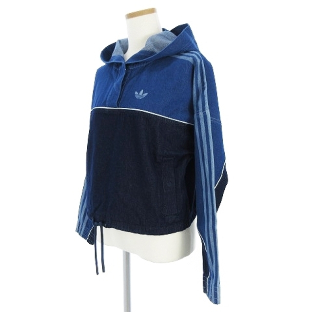 【新品タグ付き】adidas　DENIM HOODIE デニム パーカー