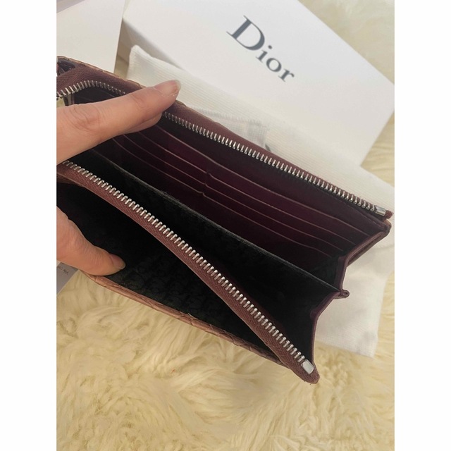 Dior(ディオール)の❤️DIOR ディオール　限定品　パイソン　長財布　クラッチ　ポーチ レディースのファッション小物(財布)の商品写真