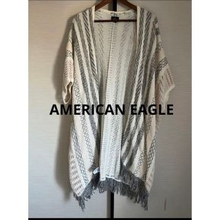 アメリカンイーグル(American Eagle)のアメリカンイーグル✨レディース　Mサイズ　ロングニットカーディガン(ニット/セーター)