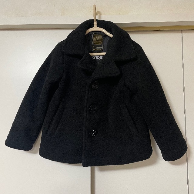 schott ショット　キッズ　ピーコート　黒　110