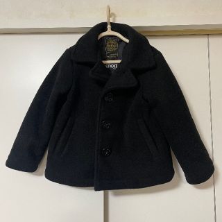 ショット(schott)のschott ショット　キッズ　ピーコート　黒　110(コート)