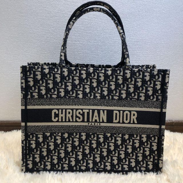 【オンライン限定商品】 Christian Dior スモールバッグ TOTE BOOK DIOR - トートバッグ