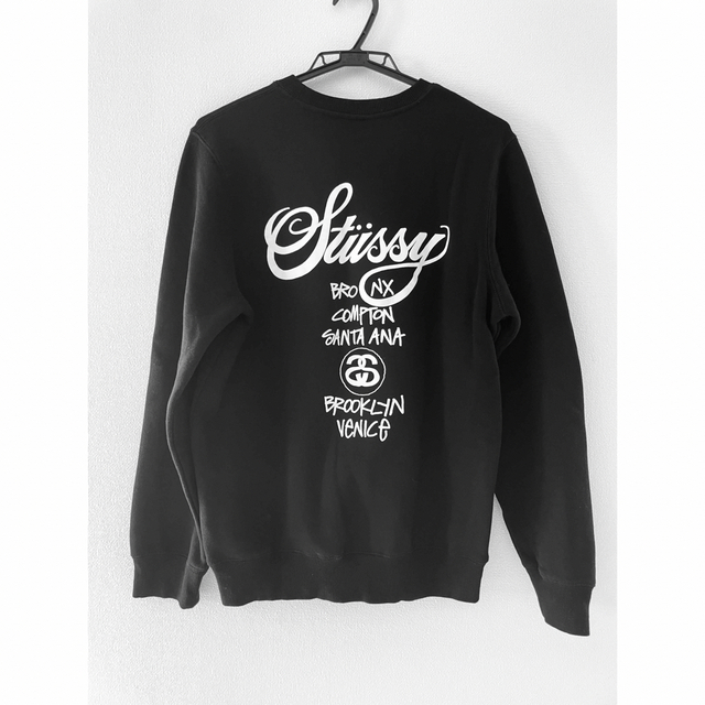 【スペシャル/90s紺タグ】Stussy オールドステューシー 裏起毛スウェット