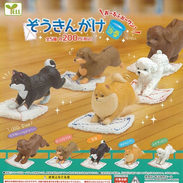 Labrador Retriever(ラブラドールリトリーバー)のぞうきんがけ☆ガチャガチャ☆犬☆ラブラドールレトリバー☆新品未使用未開封 その他のペット用品(犬)の商品写真