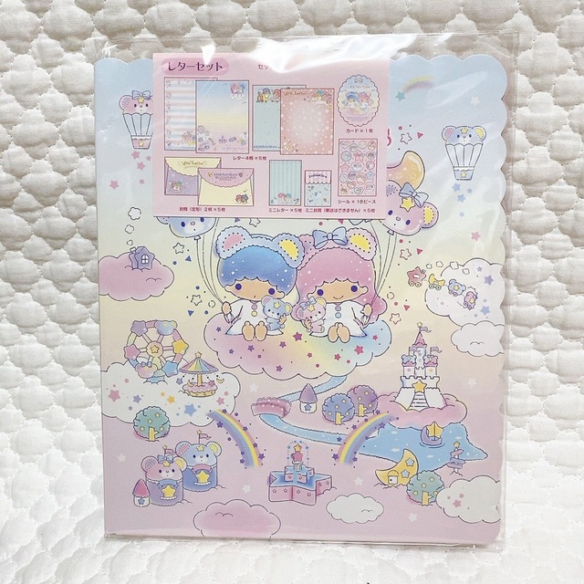 ☆Little Twin Stars☆Kiki＆LaLaレターセット8点☆新品