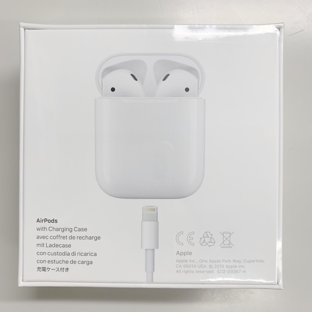 新品未開封 エアポッズ 第2世代apple airpods  MV7N2J/A