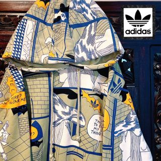 アディダス(adidas)のアディダス オリジナルス トレーナー アメコミ スウェット ジャージ パーカー(パーカー)