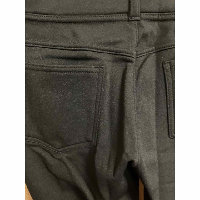 Belluna(ベルーナ)の裏起毛　美脚パンツ　股下約60cm ブラック系 レディースのパンツ(カジュアルパンツ)の商品写真