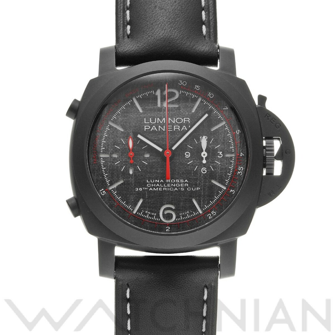 OFFICINE PANERAI(オフィチーネパネライ)の中古 パネライ PANERAI PAM01037 V番(2019年製造) ダークグレー メンズ 腕時計 メンズの時計(腕時計(アナログ))の商品写真