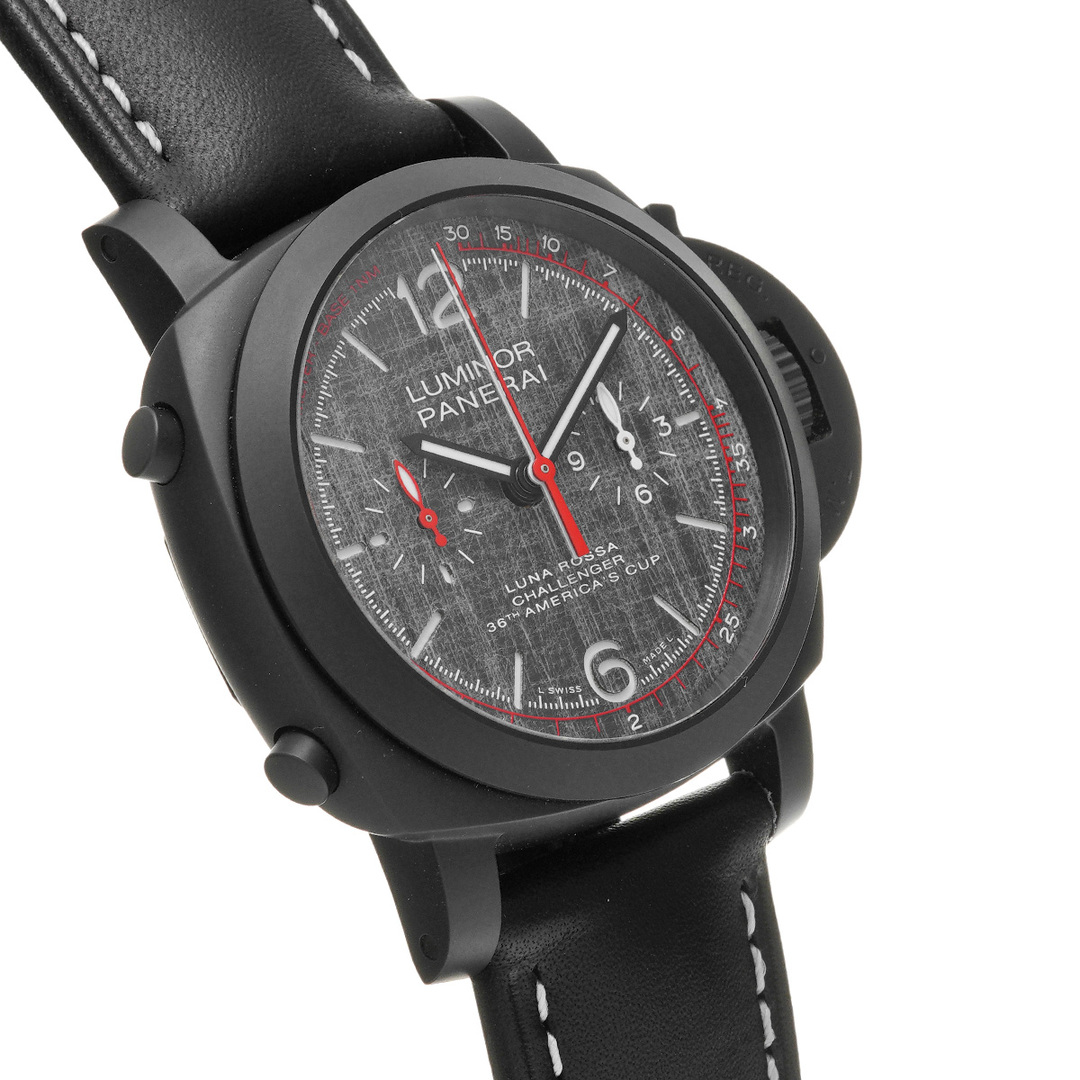 OFFICINE PANERAI(オフィチーネパネライ)の中古 パネライ PANERAI PAM01037 V番(2019年製造) ダークグレー メンズ 腕時計 メンズの時計(腕時計(アナログ))の商品写真
