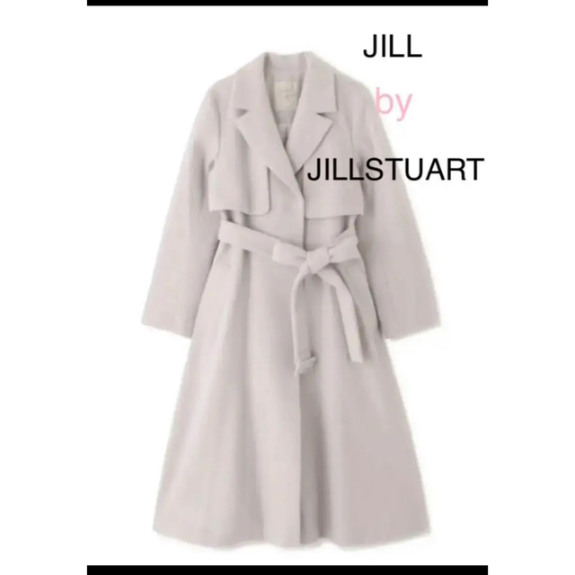 JILL by JILLSTUART(ジルバイジルスチュアート)のジルバイジルスチュアート ライトモッサウールコート レディースのジャケット/アウター(ロングコート)の商品写真