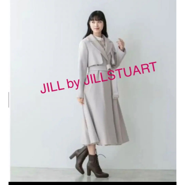 JILL by JILLSTUART ライトモッサウールトレンチコート ジルバイ