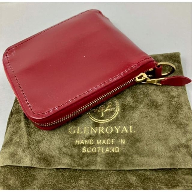 新品　GLEN ROYAL グレンロイヤル　二つ折り財布　小銭入れ付き 2