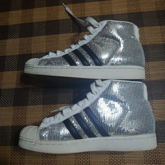 adidas×JEREMY SCOTT スパンコールスニーカー(26,5cm)