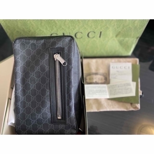 訳あり商品 Gucci - グッチ ソフト GGスプリーム スリングバックパック