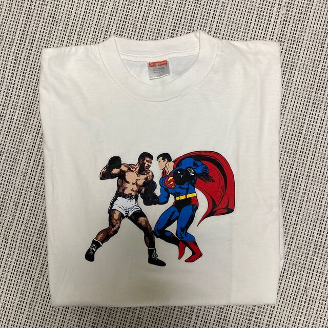 supreme ali vs superman サイズXLトップス