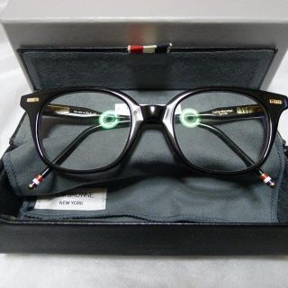 トムブラウン(THOM BROWNE)のTHOM BROWNE トムブラウン メガネ TB-405-A-BLK-49(サングラス/メガネ)