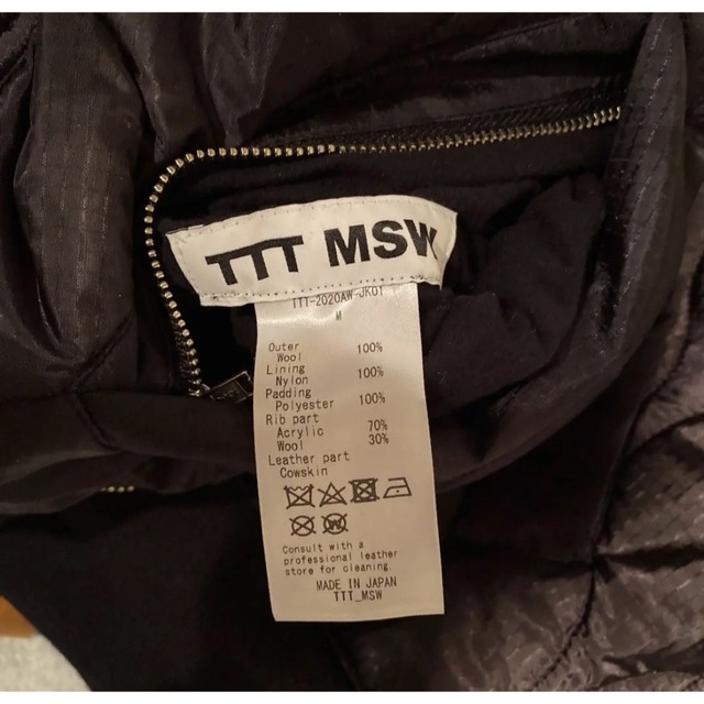 TTT_MSW - TTT MSW パッチワークリバーシブルMA-1の通販 by は TTT_MSW - TTT MSW パッチワークリバーシブルMA-1の通販 by は