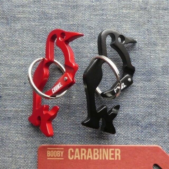 CHUMS(チャムス)の2点セット CHUMS Booby Carabiner CH62-1192 RB メンズのファッション小物(キーホルダー)の商品写真