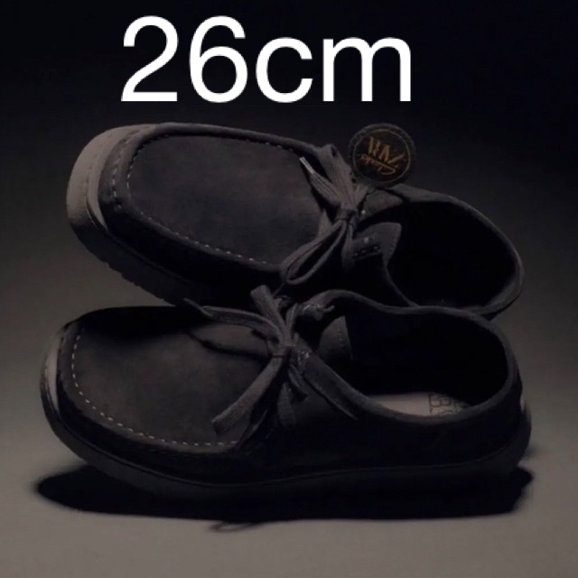 送料無料 ZARA ザラ クラークス CLARKS 黒ワラビー 42 27cm ブラック