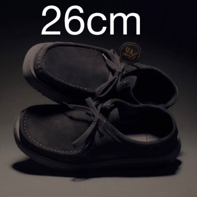 ZARA　ザラ　クラークス　CLARKS　黒ワラビー　42　27cm　ブラック