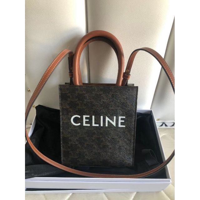 超目玉枠】 CELINE バーティカルカバ/ショルダーバッグ ミニ セリーヌ
