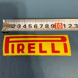 pirelli ワッペン  刺繍タイプ(ステッカー)