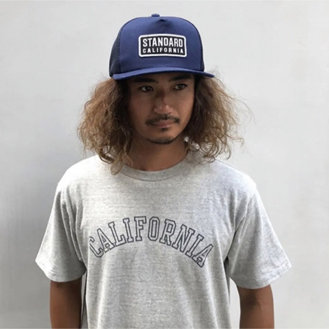 STANDARD CALIFORNIA(スタンダードカリフォルニア)のSD Box Logo Patch Mesh Cap メンズの帽子(キャップ)の商品写真