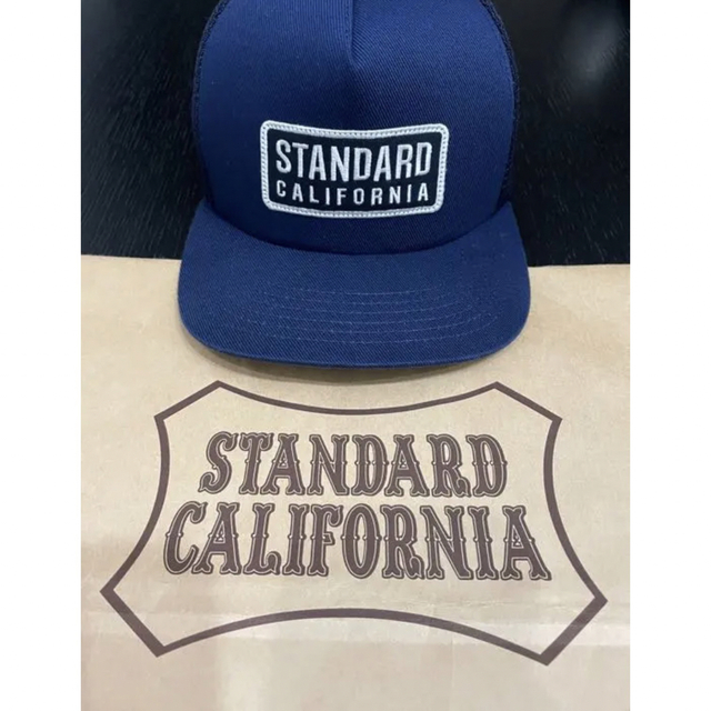 STANDARD CALIFORNIA(スタンダードカリフォルニア)のSD Box Logo Patch Mesh Cap メンズの帽子(キャップ)の商品写真