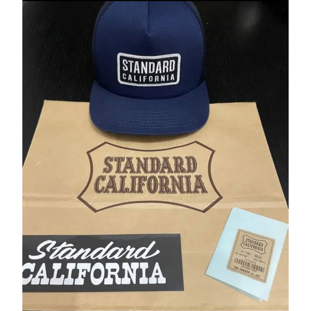 STANDARD CALIFORNIA(スタンダードカリフォルニア)のSD Box Logo Patch Mesh Cap メンズの帽子(キャップ)の商品写真