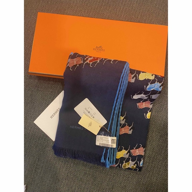 新しいエルメス Hermes エルメス レクタングル パラード - ストール+