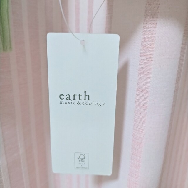 earth music & ecology(アースミュージックアンドエコロジー)の新品タグ付き♡パールスリーブニットプルオーバー　L 　ミント レディースのトップス(ニット/セーター)の商品写真