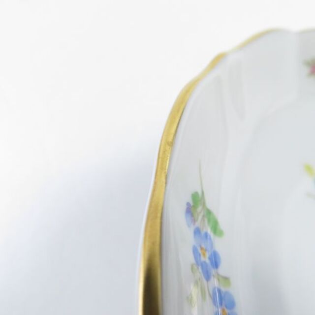 美品 MEISSEN マイセン 散らし小花 カップ、ソーサー 2点 フラワー SC6048D