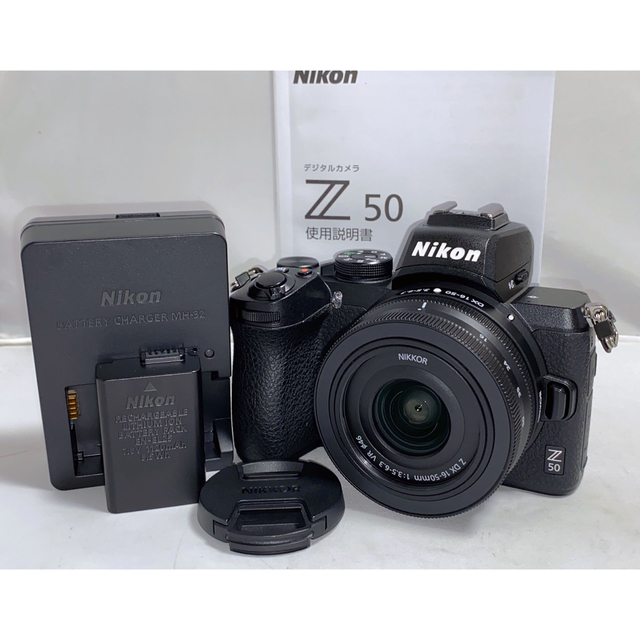 最安値で 【新品級】Nikon - Nikon z50 レンズキット 16-50mm ボディ
