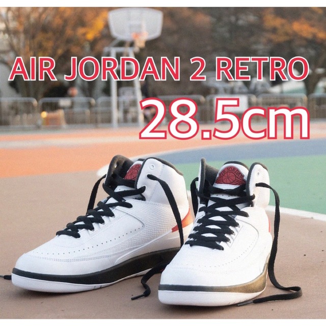 【新品未使用】AIR JORDAN 2 RETRO CHICAGO 28.5cm