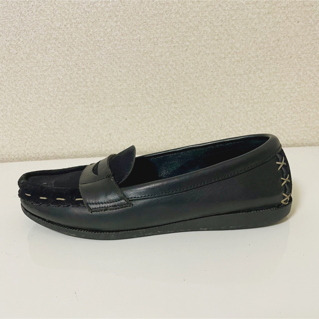 CEDAR CREST(セダークレスト)のCEDAR CREST セダークレスト　黒　ブラック　ローファー レディースの靴/シューズ(ローファー/革靴)の商品写真