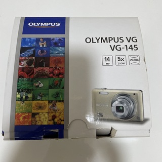 OLYMPUS コンパクトデジタルカメラ VG VG-145 CHAMPAGNE(コンパクトデジタルカメラ)